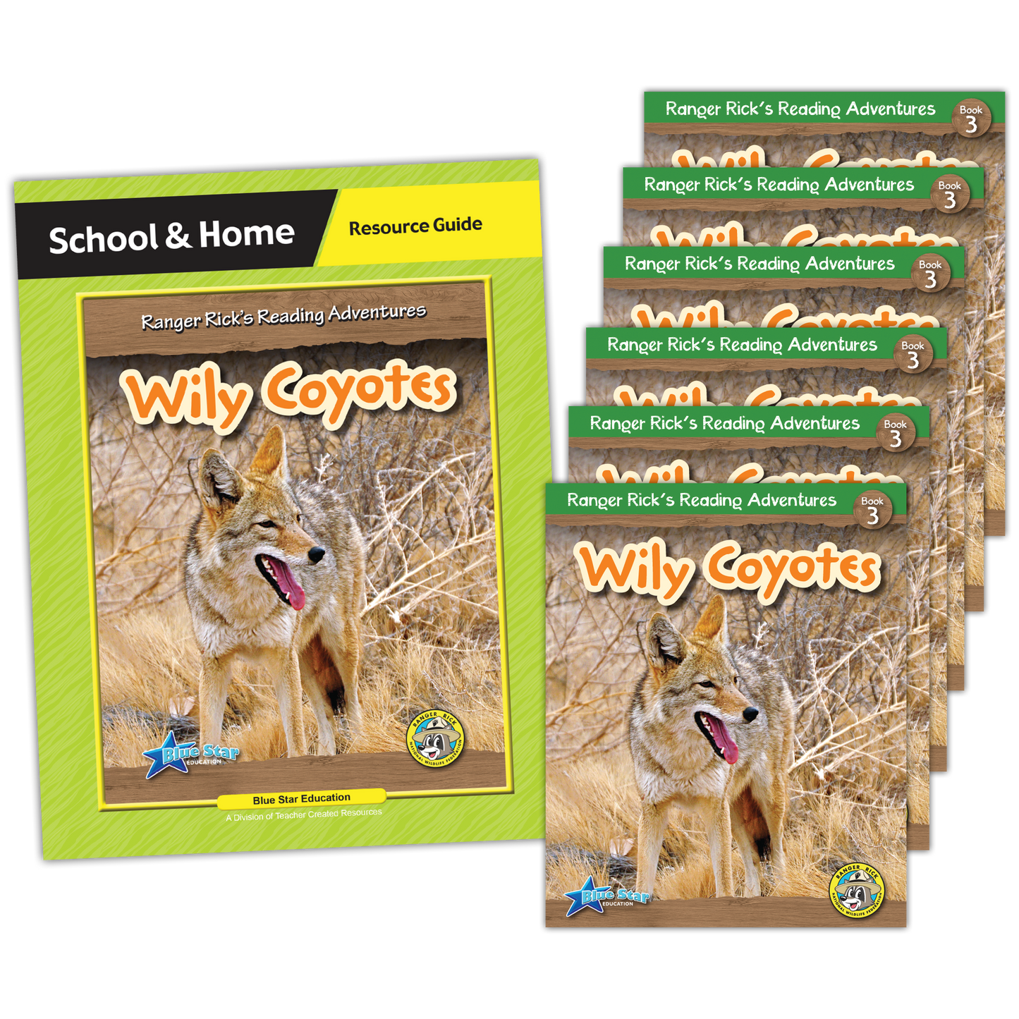 Ranger Rick's Reading Adventures: Wily Coyotes - Level P/Q Book Room