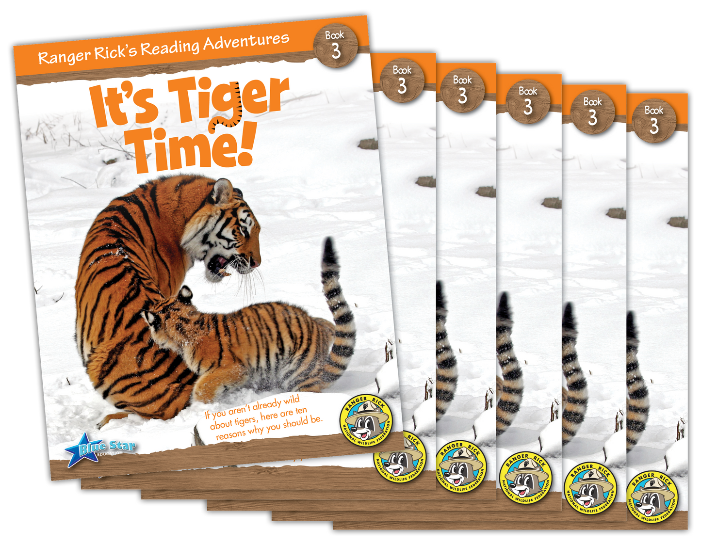 Ranger Rick's Reading Adventures: It's Tiger Time! 6-Pack