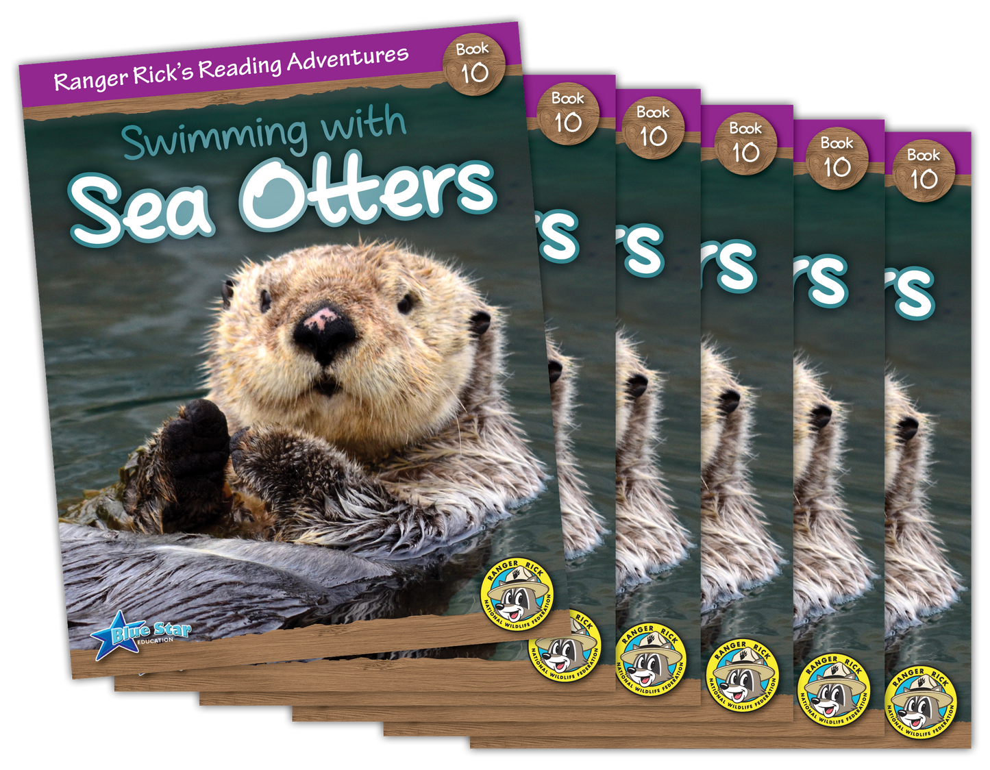 Ranger Rick's Reading Adventures: Swimming with Sea Otters 6-Pack