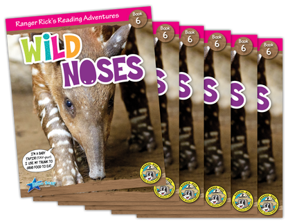 Ranger Rick's Reading Adventures: Wild Noses 6-Pack