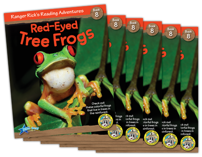 Ranger Rick's Reading Adventures: Red-Eyed Tree Frogs 6-Pack