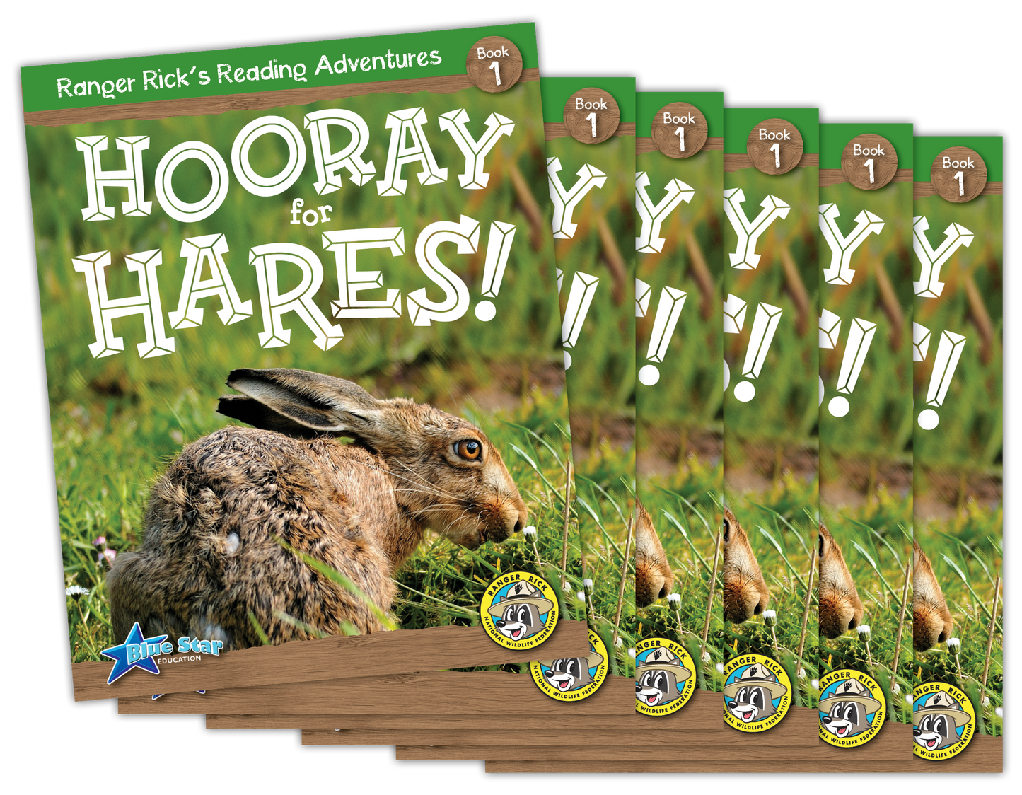 Ranger Rick's Reading Adventures: Hooray for Hares! 6-Pack