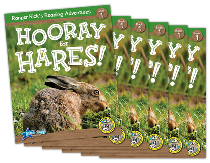 Ranger Rick's Reading Adventures: Hooray for Hares! 6-Pack