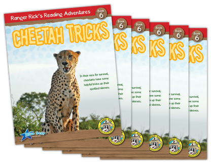 Ranger Rick's Reading Adventures: Cheetah Tricks 6-Pack