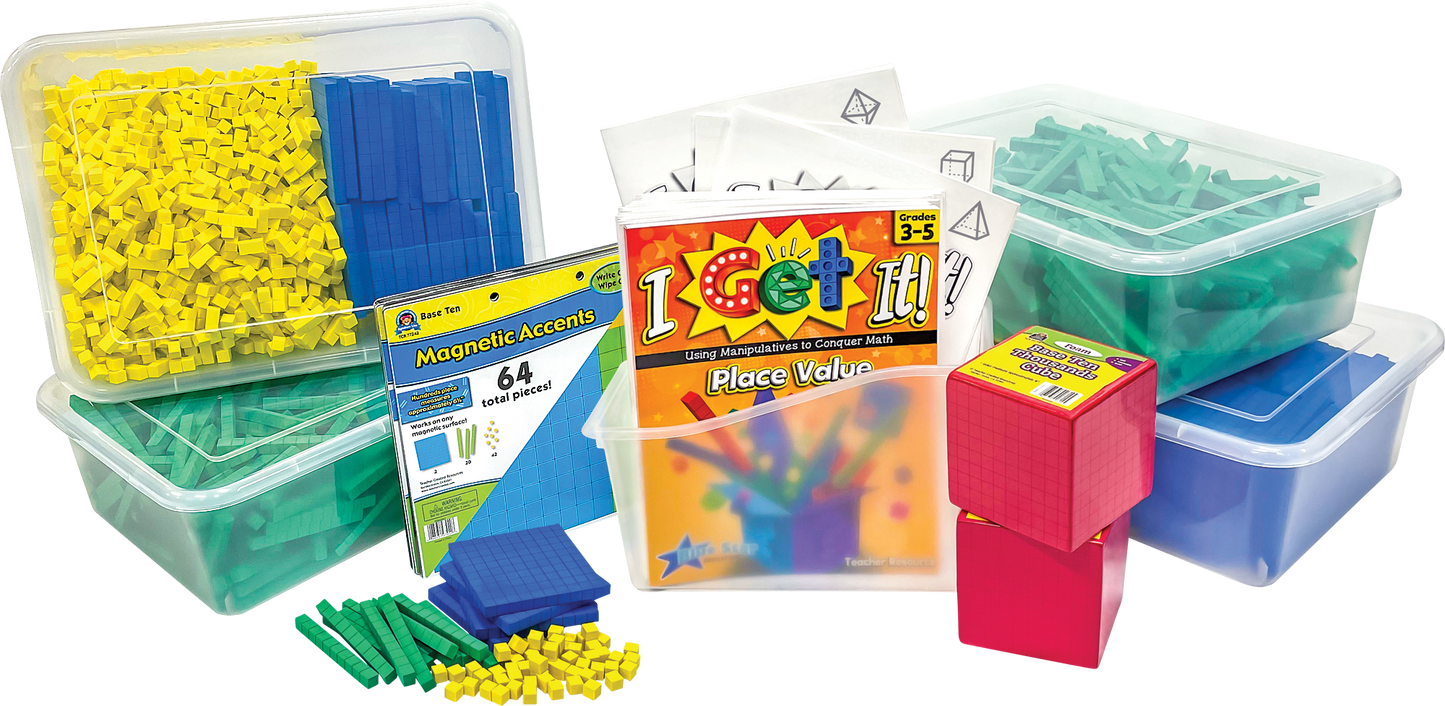 I Get It! Using Manipulatives to Conquer Math: Place Value Grades 3-5