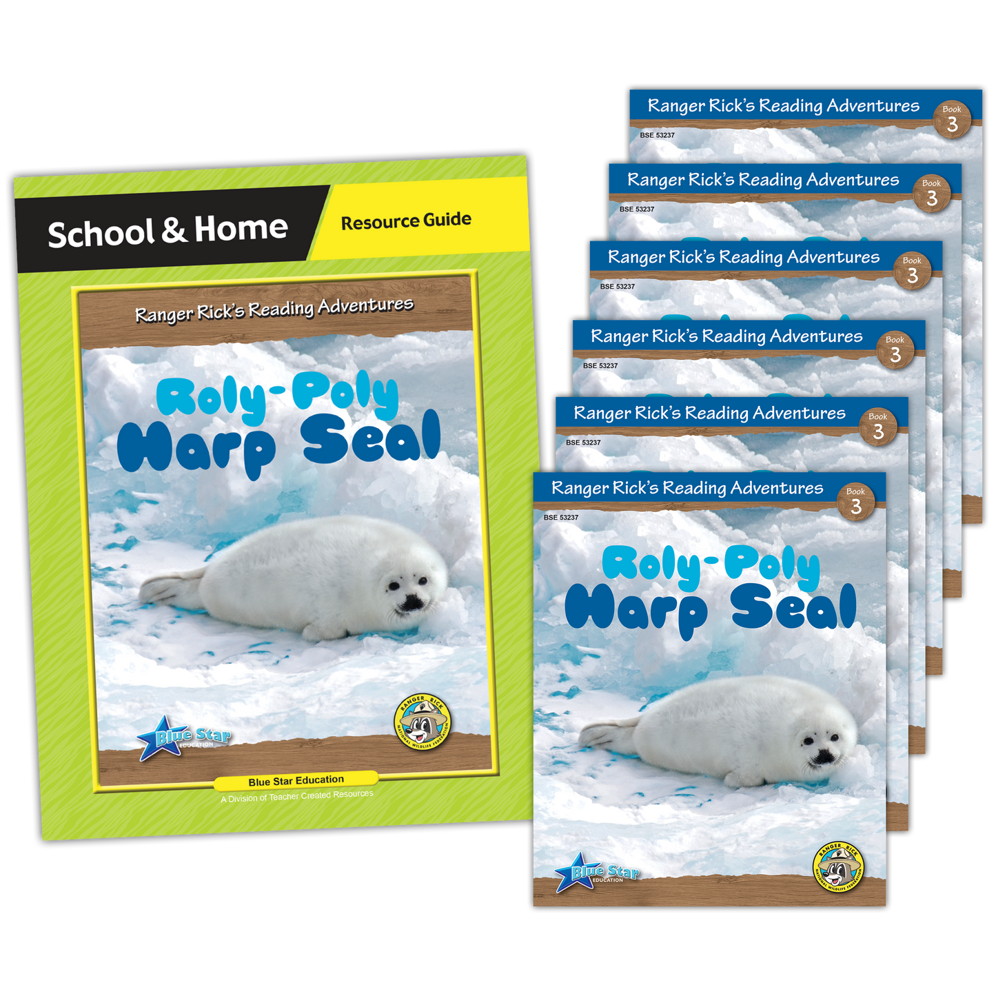 Ranger Rick's Reading Adventures: Roly Poly Harp Seal - Level K/L Book Room