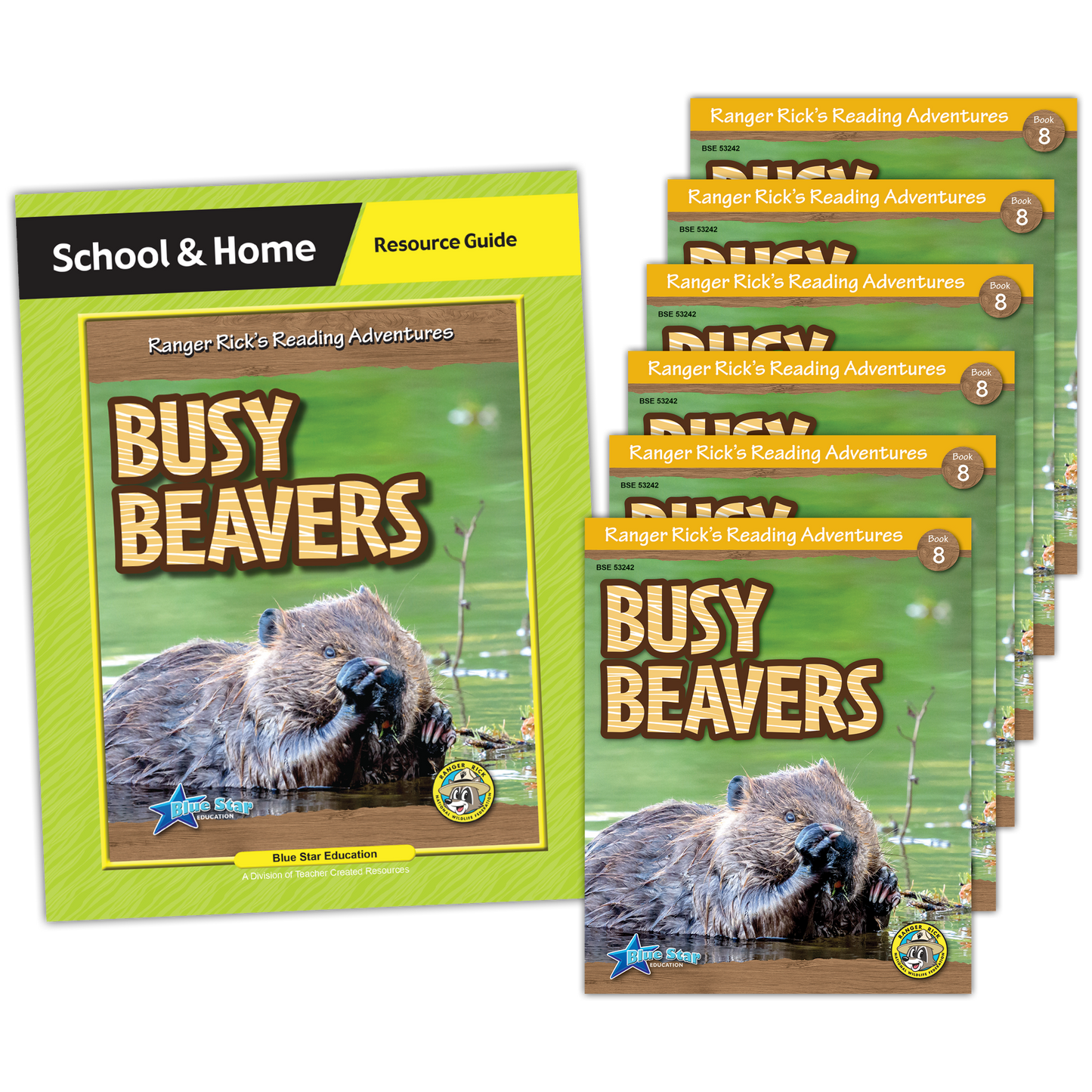 Ranger Rick's Reading Adventures: Busy Beavers - Level K/L Book Room