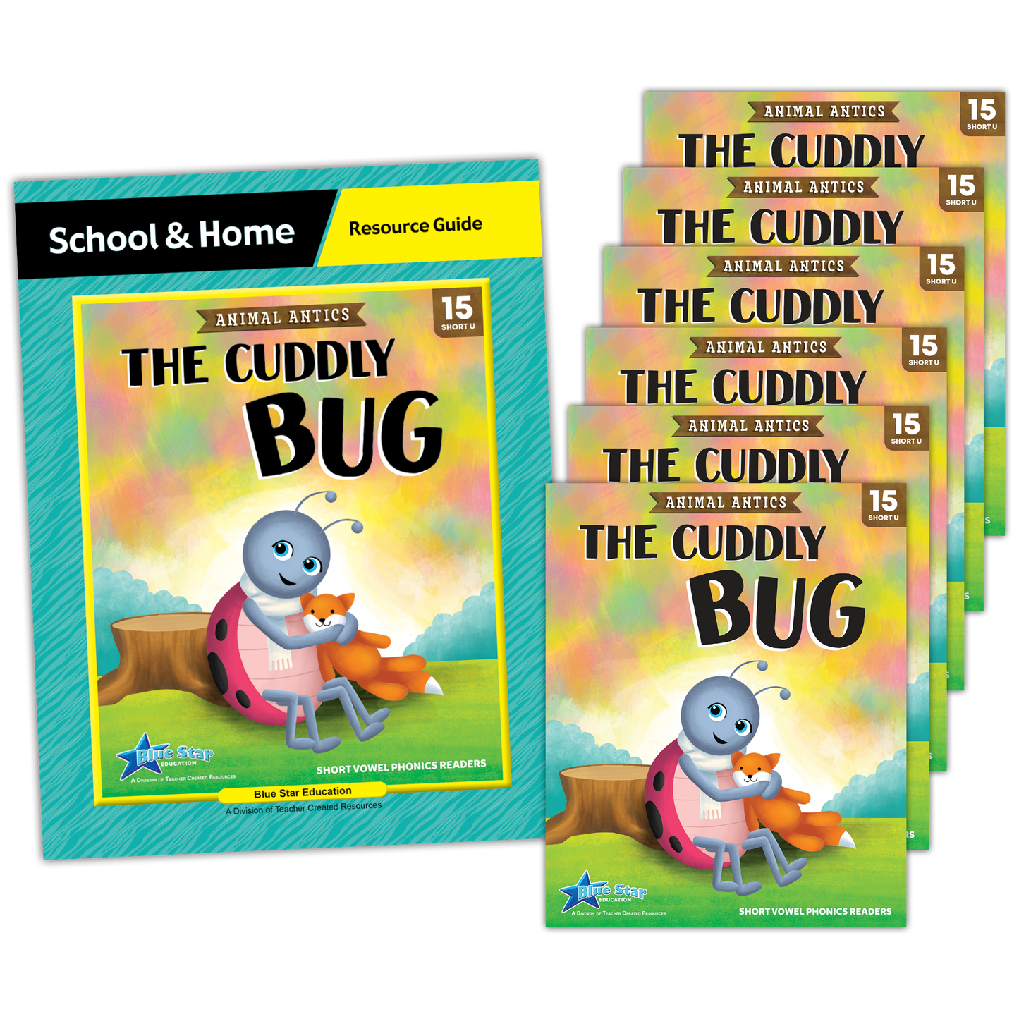 Animal Antics: The Cuddly Bug - Short u Vowel Book Room