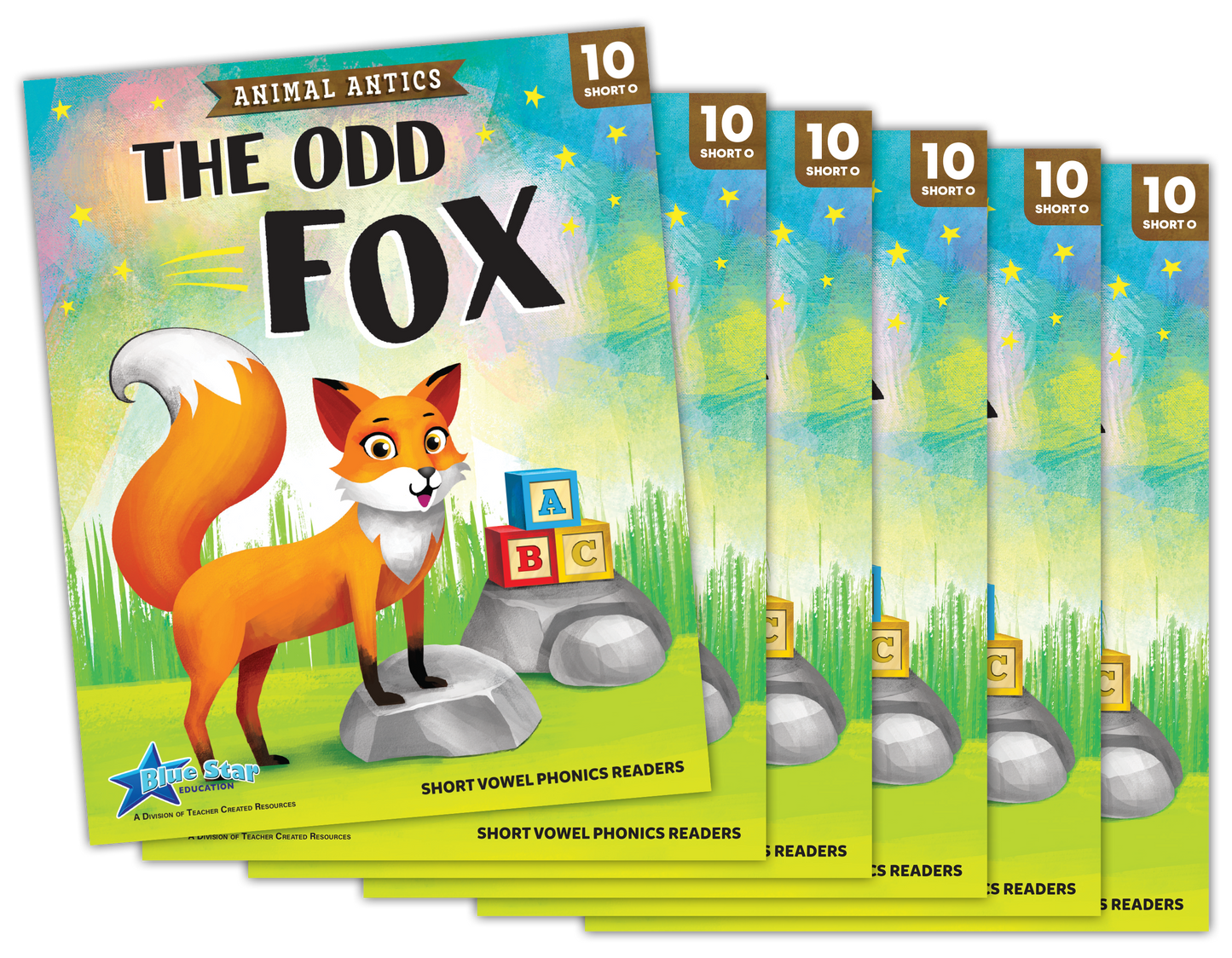 Animal Antics: The Odd Fox - Short Vowel o Reader - 6 Pack