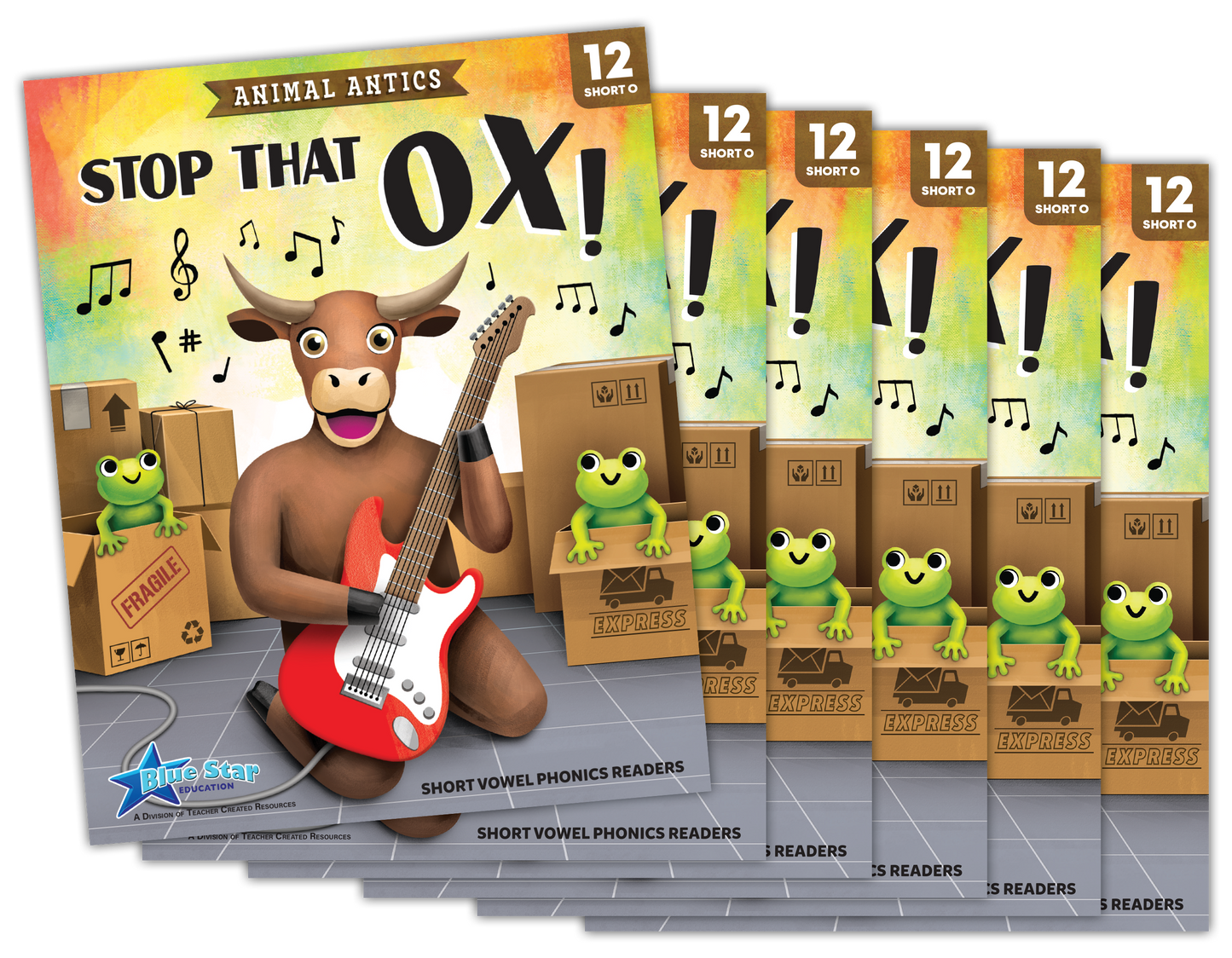 Animal Antics: Stop That, Ox! - Short Vowel o Reader - 6 Pack