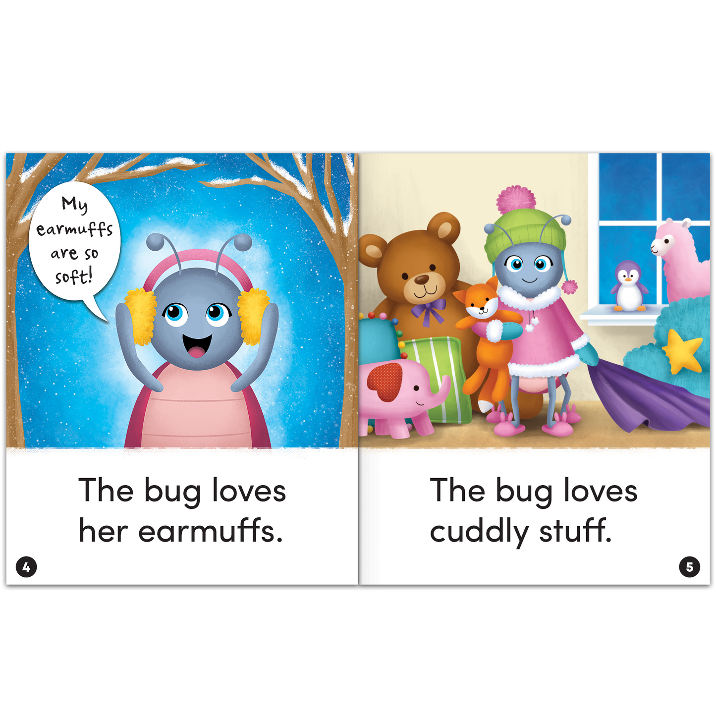 Animal Antics: The Cuddly Bug - Short u Vowel Book Room