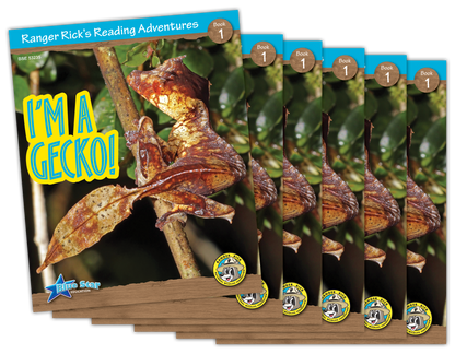 Ranger Rick's Reading Adventures: I'm a Gecko 6-Pack