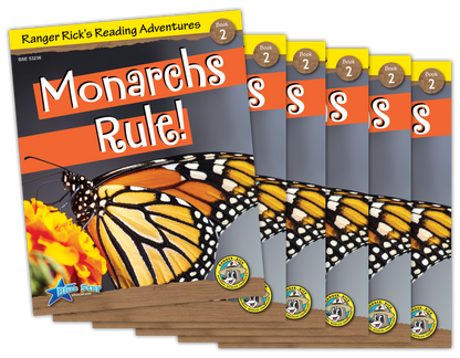 Ranger Rick's Reading Adventures: Monarchs Rule! 6-Pack