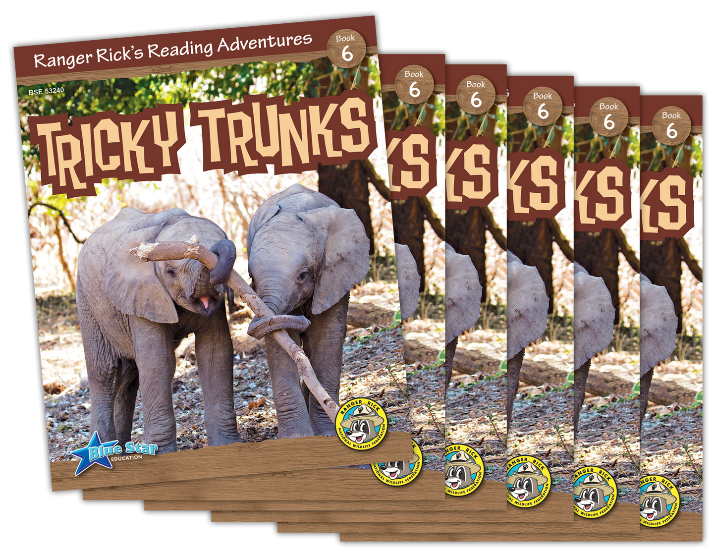 Ranger Rick's Reading Adventures: Tricky Trunks 6-Packs