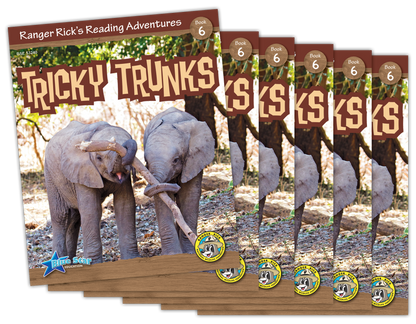 Ranger Rick's Reading Adventures: Tricky Trunks 6-Packs