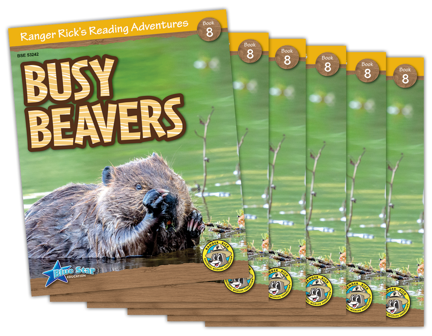 Ranger Rick's Reading Adventures: Busy Beavers 6-Pack