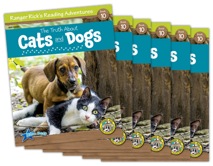 Ranger Rick's Reading Adventures: The Truth About Cats and Dogs 6-Pack