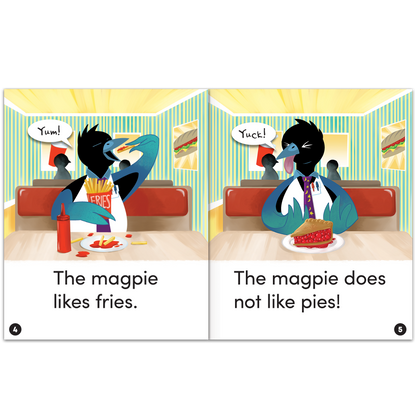 Animal Antics: The Magpie in a Tie - Long i Vowel Reader - 6 Pack