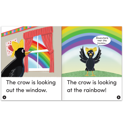 Animal Antics: The Crow with a Bow - Long o Vowel Reader - 6 Pack